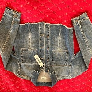 Hudson Jeans Blue Denim Jacket